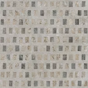Декор Vitra Marble-Beton Геометрический Темный Лаппато 60х60 см