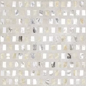 Декор Vitra Marble-Beton Геометрический Светлый Лаппато 60х60 см