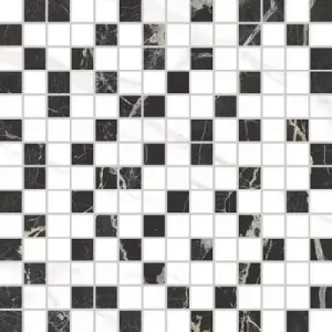 Мозаика VitrA Marmori Микс Сан Лорен Черный лаппатированный K9456258LPR1VTE0 29.4x29.4см